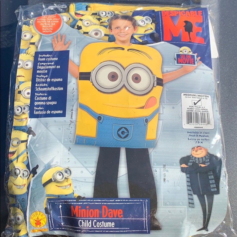 Minion Dave costume